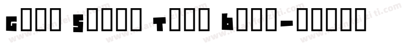 Girl Scout Text Bold字体转换